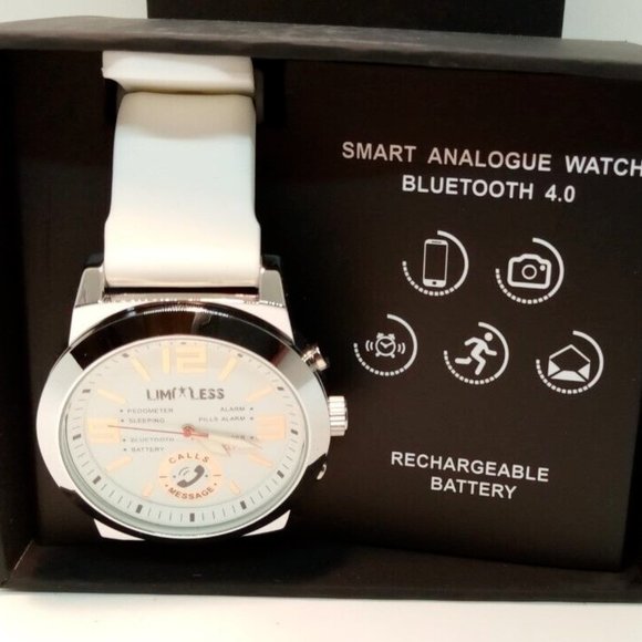 New Limitless Men’s SU-2571-B Analog Smart Watch - Picture 3 of 3